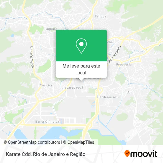 Karate Cdd mapa