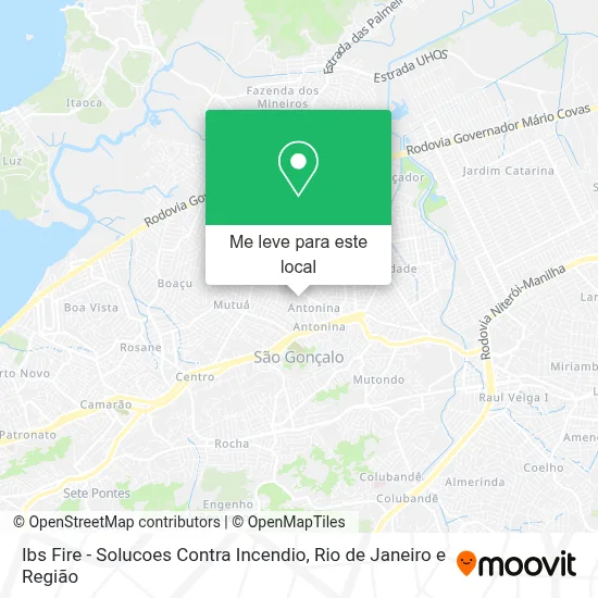 Ibs Fire - Solucoes Contra Incendio mapa