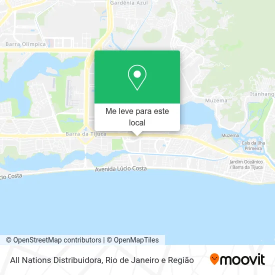 All Nations Distribuidora mapa