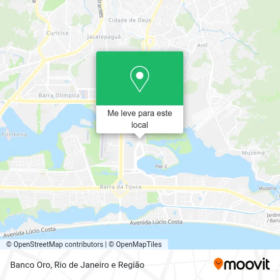 Banco Oro mapa