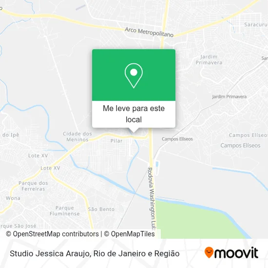 Studio Jessica Araujo mapa