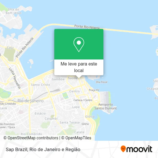 Sap Brazil mapa