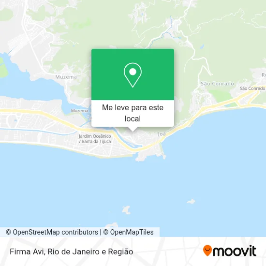 Firma Avi mapa