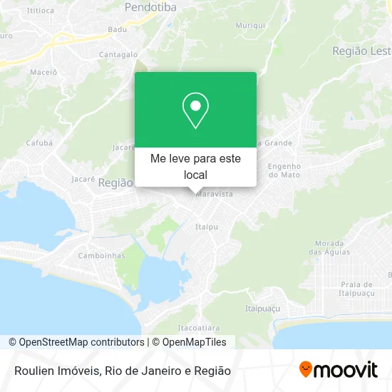 Roulien Imóveis mapa