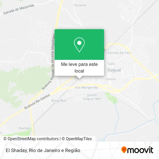 El Shaday mapa