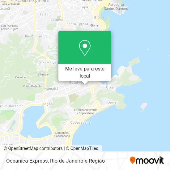 Oceanica Express mapa