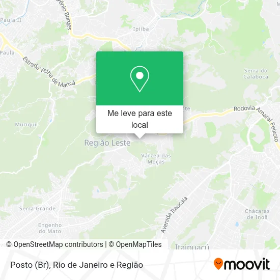 Posto (Br) mapa