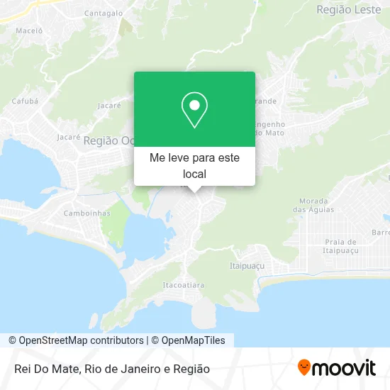 Rei Do Mate mapa