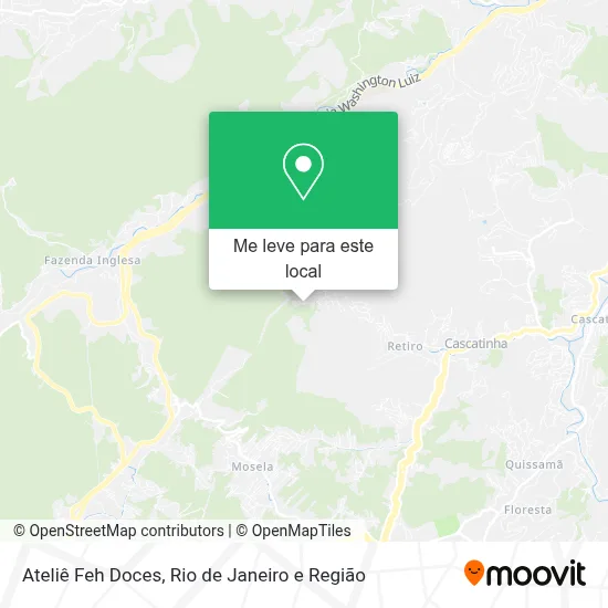 Ateliê Feh Doces mapa