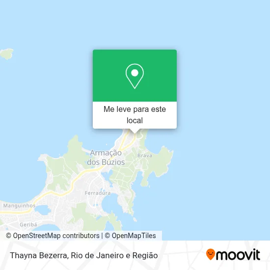 Thayna Bezerra mapa