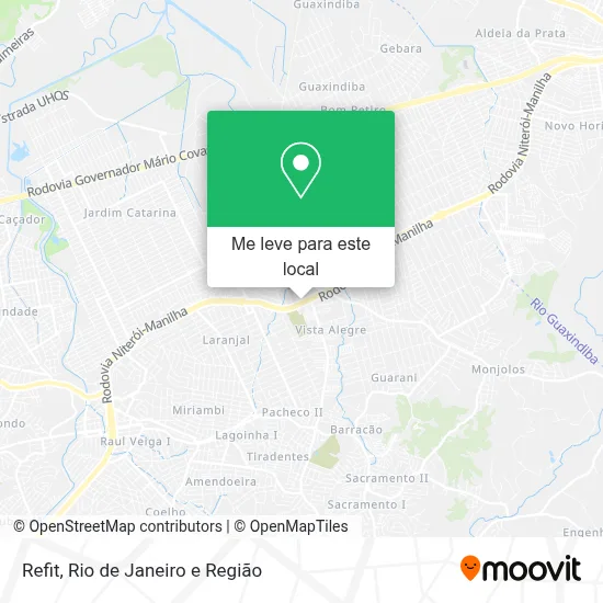 Refit mapa