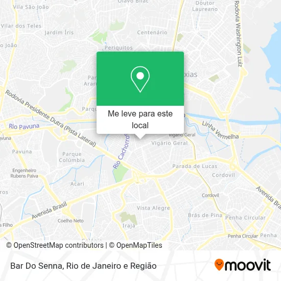 Bar Do Senna mapa