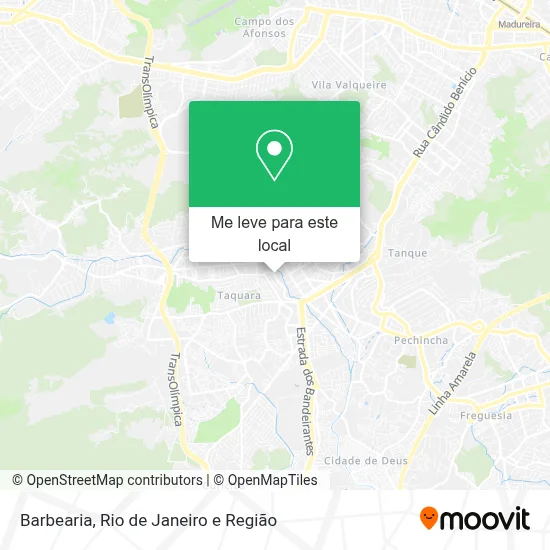 Barbearia mapa