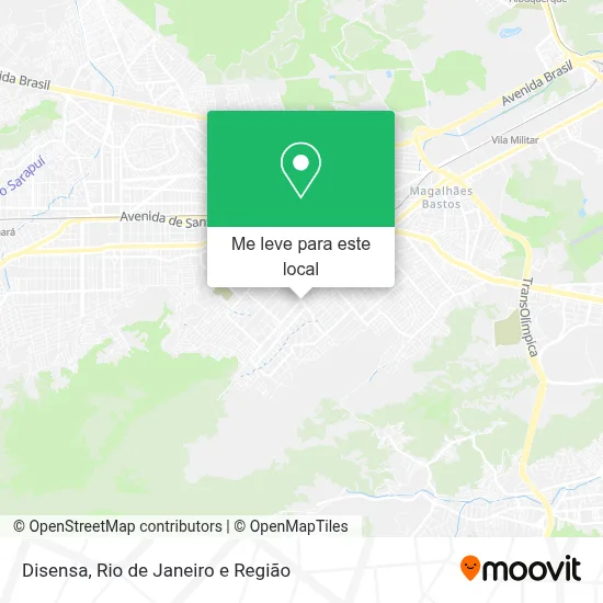 Disensa mapa