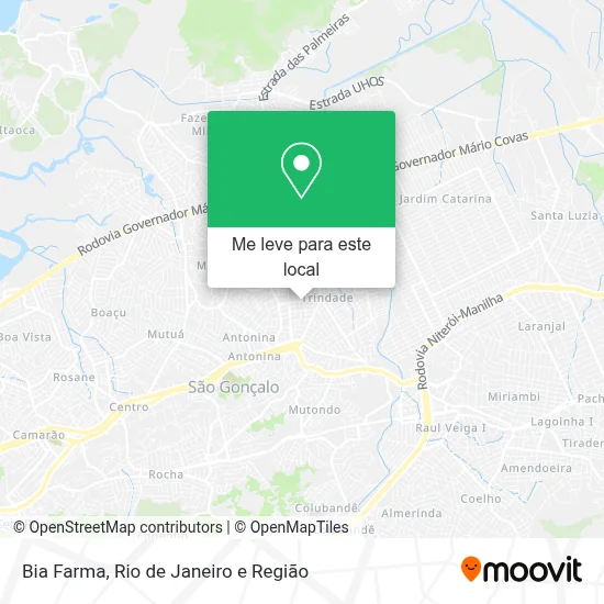 Bia Farma mapa