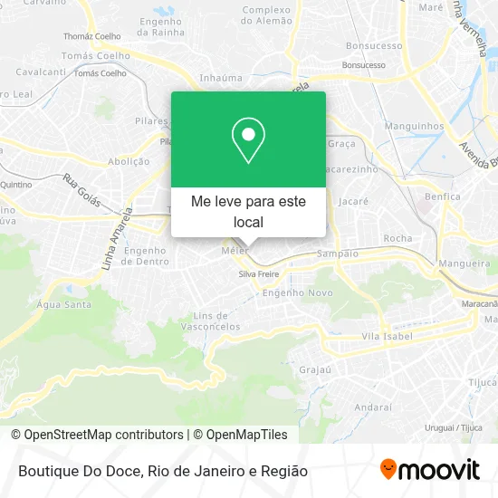 Boutique Do Doce mapa