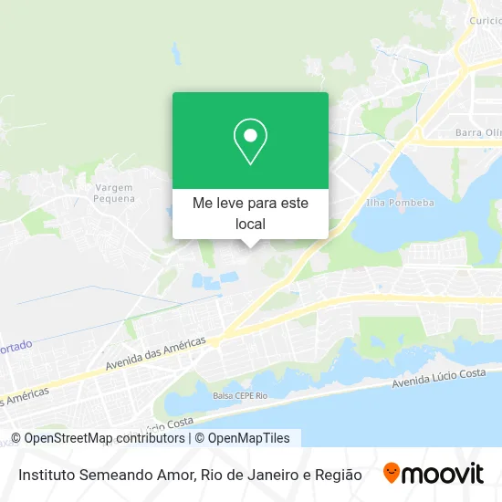 Instituto Semeando Amor mapa