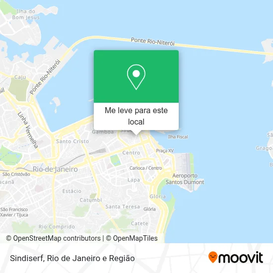 Sindiserf mapa