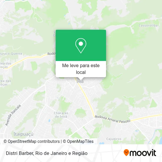 Distri Barber mapa