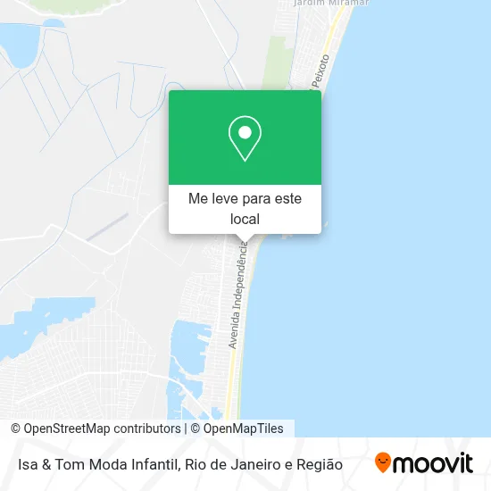Isa & Tom Moda Infantil mapa