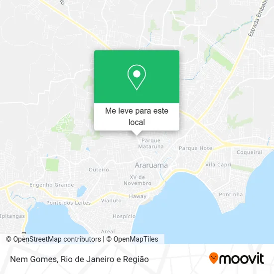Nem Gomes mapa