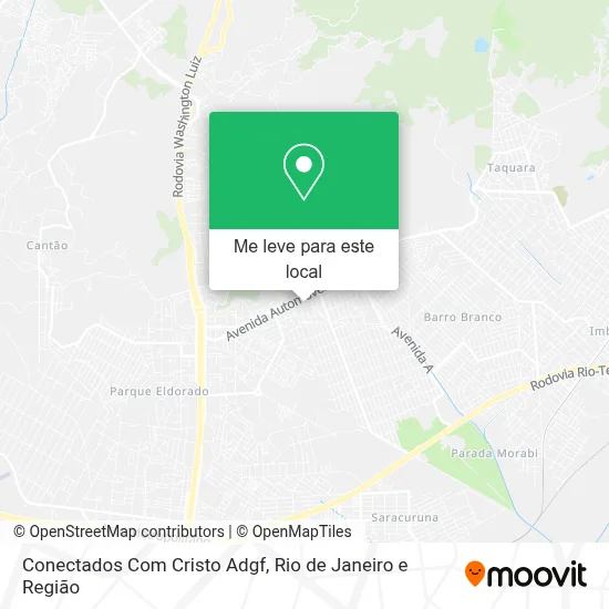 Conectados Com Cristo Adgf mapa