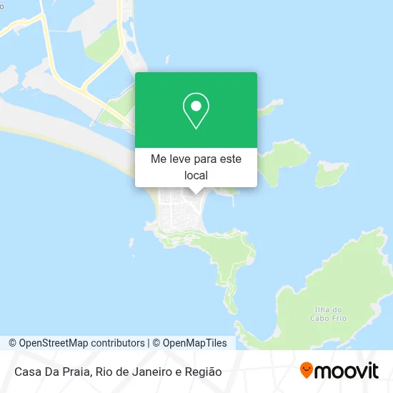Casa Da Praia mapa