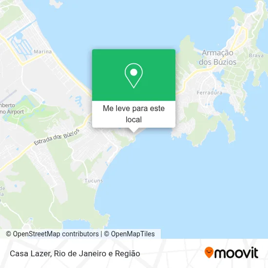 Casa Lazer mapa