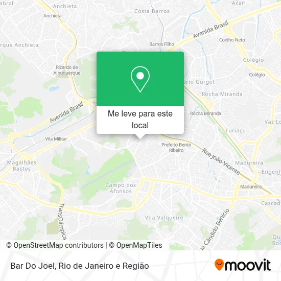 Bar Do Joel mapa