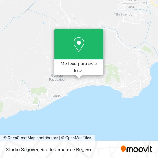 Studio Segovia mapa