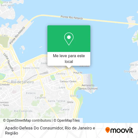 Apadic-Defesa Do Consumidor mapa