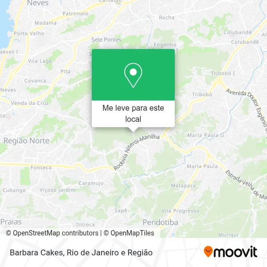 Barbara Cakes mapa