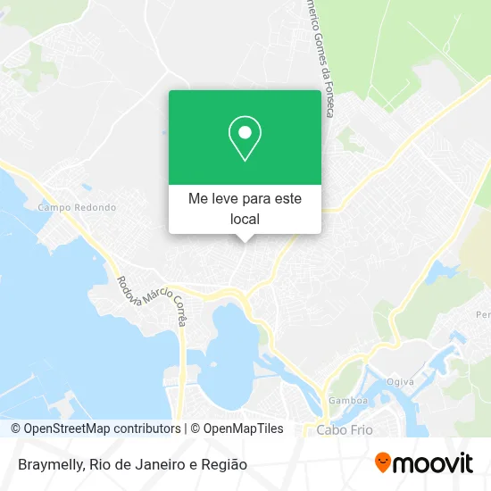 Braymelly mapa