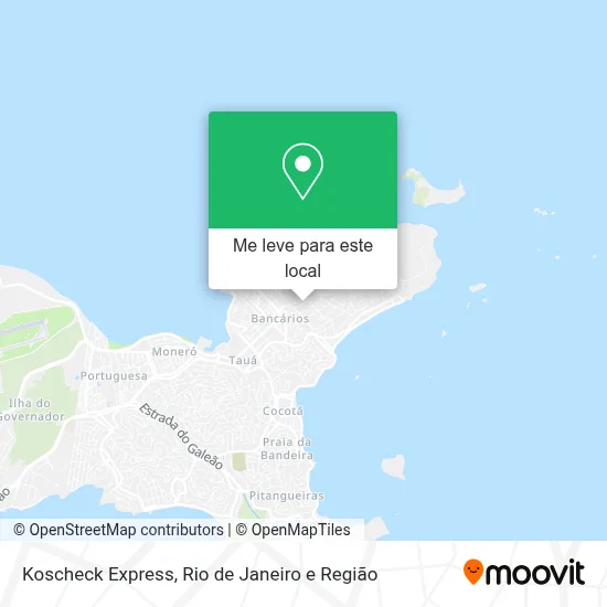 Koscheck Express mapa