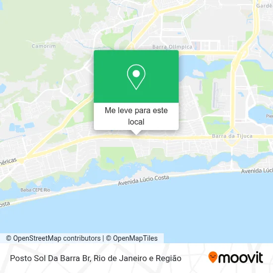 Posto Sol Da Barra Br mapa