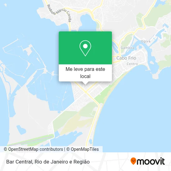 Bar Central mapa