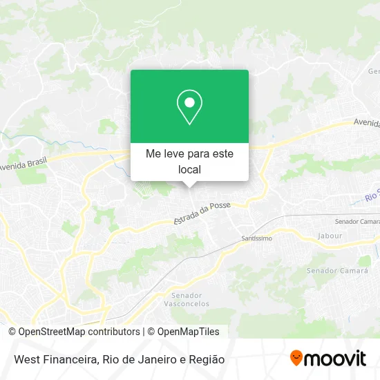 West Financeira mapa