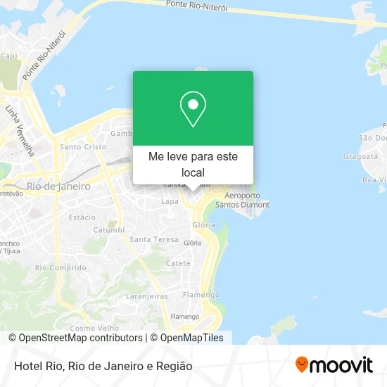 Hotel Rio mapa