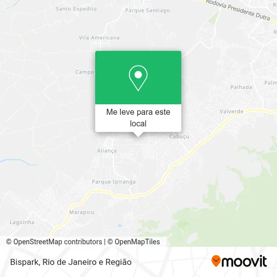 Bispark mapa