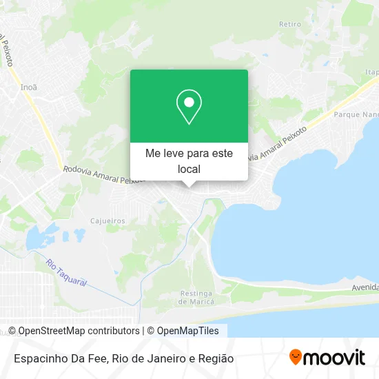 Espacinho Da Fee mapa
