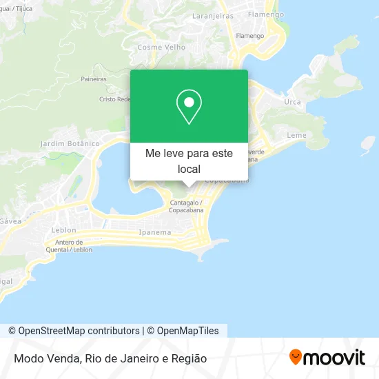 Modo Venda mapa
