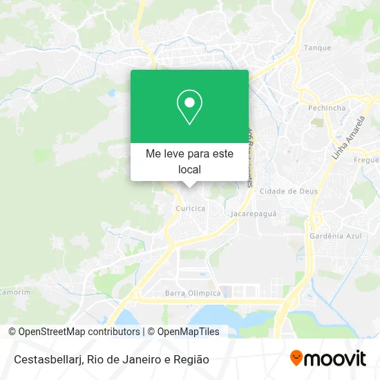 Cestasbellarj mapa
