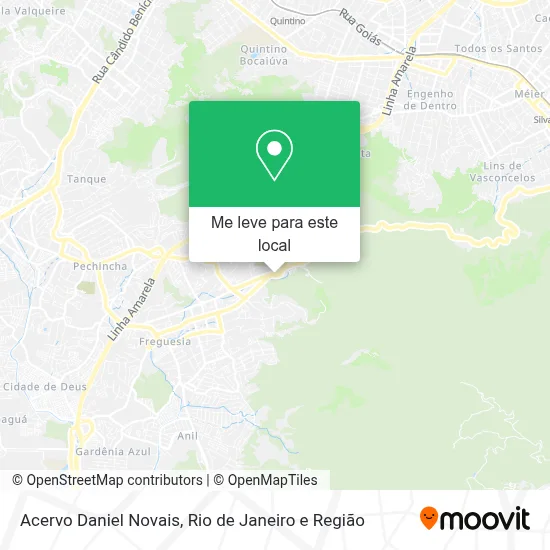 Acervo Daniel Novais mapa