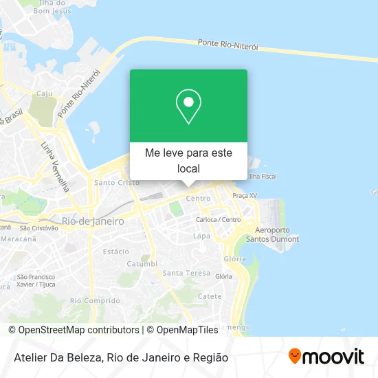 Atelier Da Beleza mapa