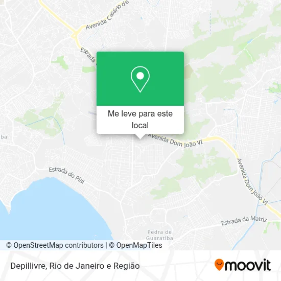 Depillivre mapa