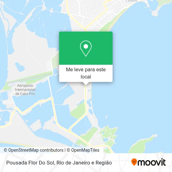 Pousada Flor Do Sol mapa