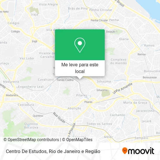 Centro De Estudos mapa