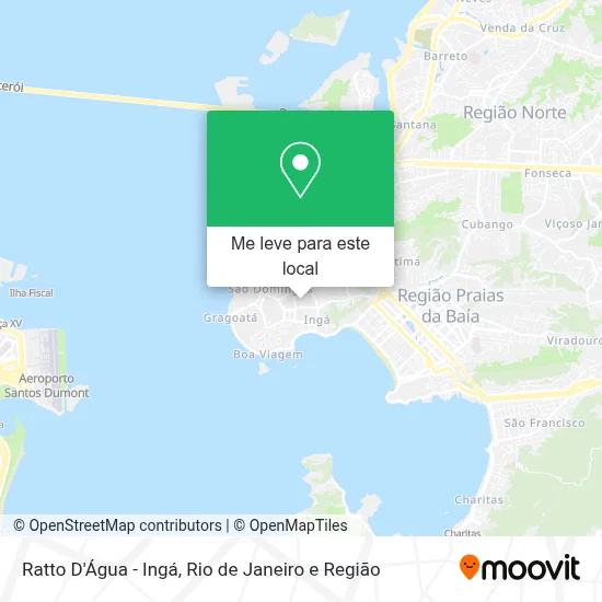 Ratto D'Água - Ingá mapa