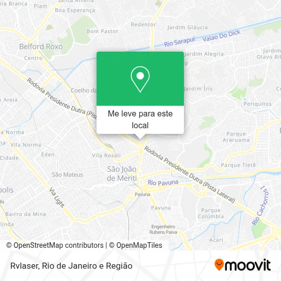 Rvlaser mapa