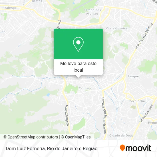 Dom Luiz Forneria mapa
